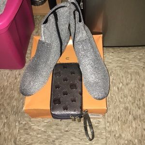 Silver dsw boots “LAST CALL”